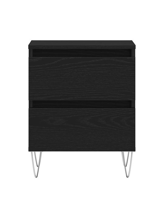 Комод Дървен Black oak 40x35x50см