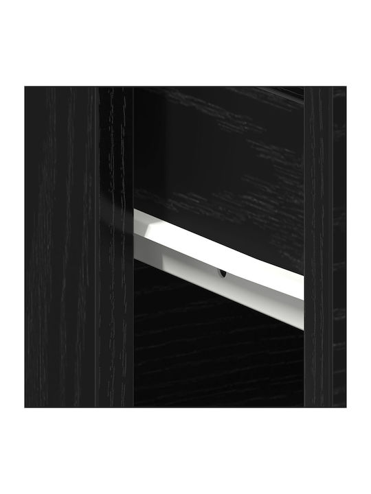 Nachttisch Black oak 40x30x39cm