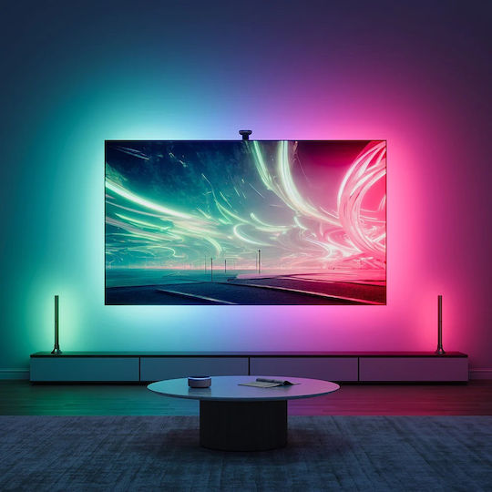 Govee Smart Ταινία LED Backlight T2 Wi-Fi Τηλεόρασης 12V RGB Φως 5m με Τροφοδοτικό & WiFi Controller