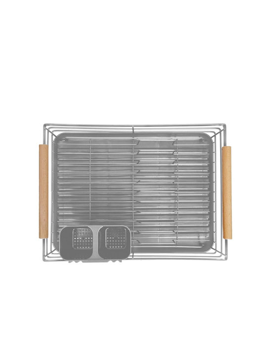 KING Hoff KH 1729 Metallic Gray Sink Strainer 42.5x32x15.5cm