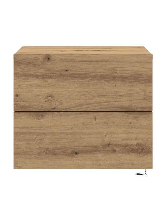 Nachttisch Brown Oak 50x39x41cm