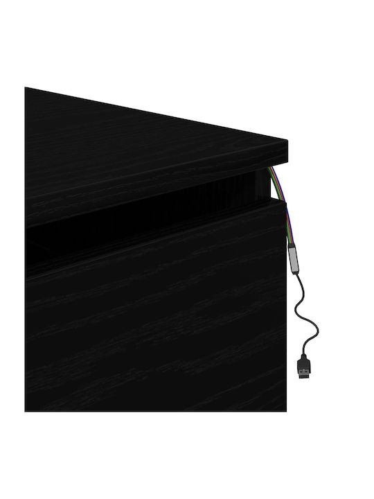 Nachttische Black oak 2Stück 30x50x36cm