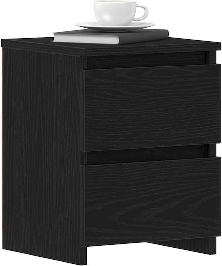 Комод Дървен Black oak 30x30x40см