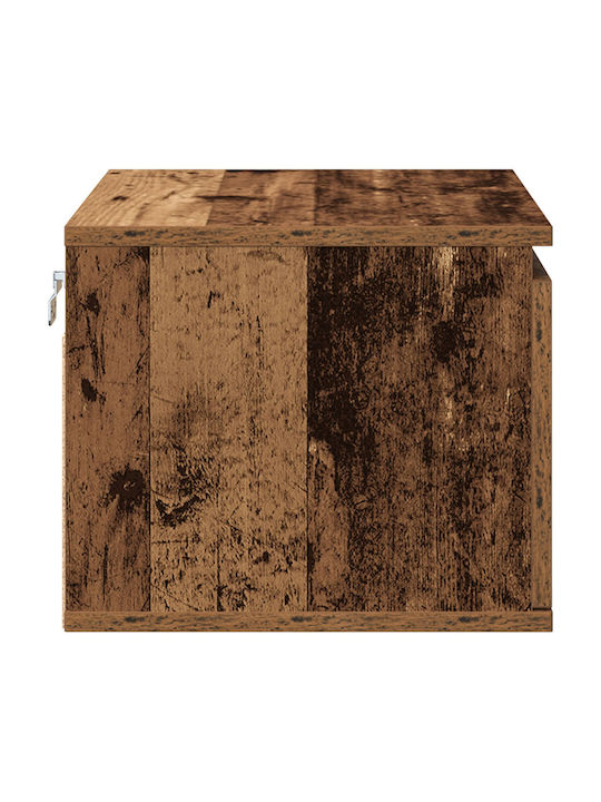 Κομοδίνα Ξύλινα Παλιό ξύλο 2τμχ 30x50x36cm 863079
