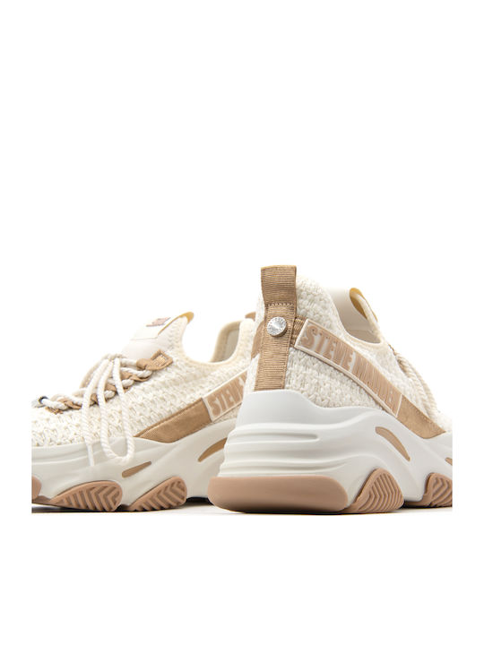 Chunky Sneakers White-Gold