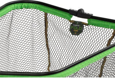 Delphin Reaxe Floating Landing Net Floater Foldcube 60x50 Cm Foldable Rubberized Mesh