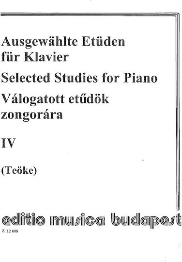 Selected Studies Piano 4 Teoke
