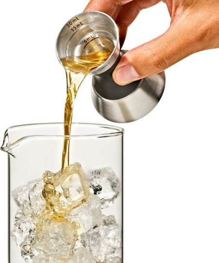 OXO Bar Spirit Measure with Capacity 50/50ml Silver 840097780870