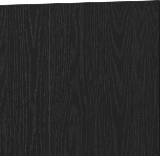 vidaXL Wooden Bed Headboard Black Oak 240x80cm