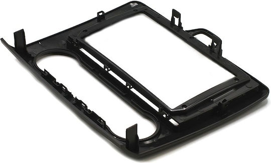 Panou Frontal Ford Focus 2005 2011 * Control Climatic Automat Audio Auto Ecran Tactil 9" Inch Negru Cadru Montaj Android Față Radio Auto Panou Bord Tip Fabrică Cadru Plastic