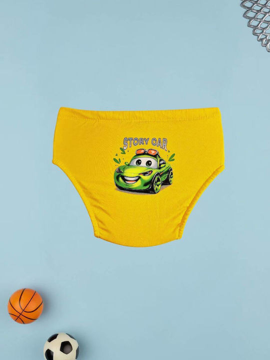 Poopes Παιδικό Βρακάκι Κίτρινο