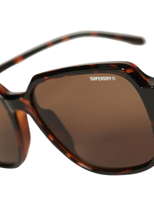Superdry Sunglasses Brown with Acetate Frame & Brown Lens Superdry Sunglasses Brown with Acetate Frame & Brown Lens