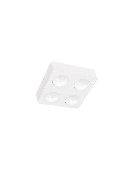 Inlight Металик Вграден Спот с Патрон Вграден LED Бял 1бр X00290W