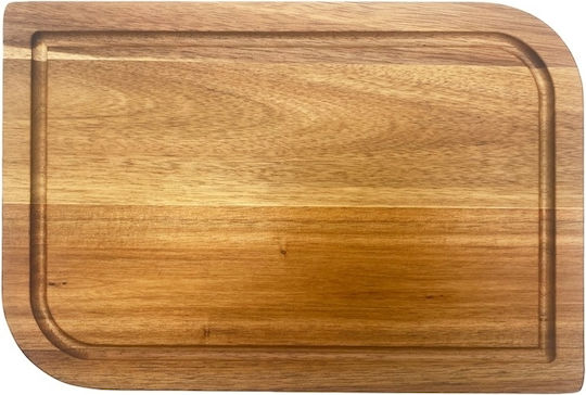 Lukanda Сервираща платка Дърво 30x20x1.8бр 1бр Lukanda Сервираща платка Дърво 30x20x1.8бр 1бр