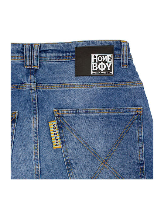 X-tra Baggy Ανδρική Βερμούδα Τζιν Vintage Blue