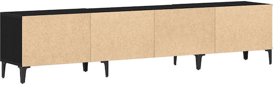 Black Oak TV Stand L180xD31.5xH40cm