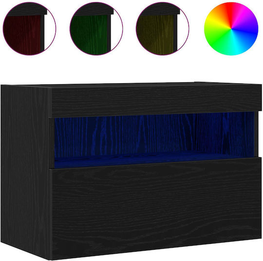 Έπιπλο TV Επιτοίχιο με Φωτισμό Led 60x30x40εκ. Έπιπλο TV Επιτοίχιο με Φωτισμό Led 60x30x40εκ.