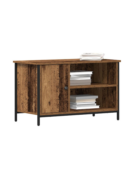 TV-Ständer aus Metall & altem Holz M80xT40xH50cm