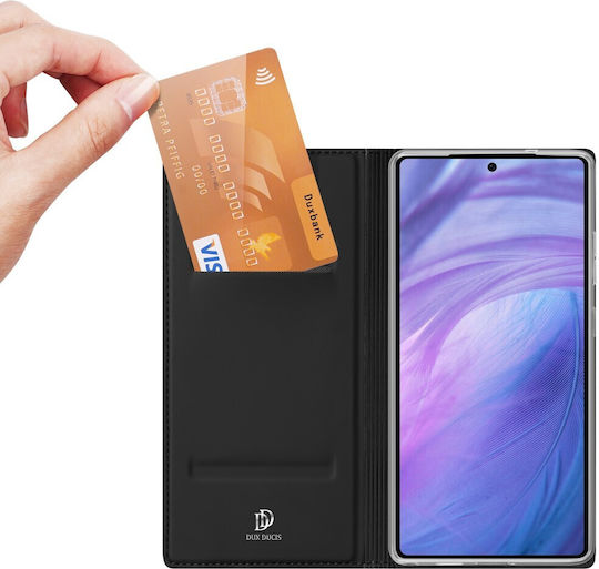 Dux Ducis Skin Pro Series Book Piele artificială / Silicon Negru (Galaxy S25 Ultra)