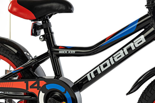 Indiana Rock Kid 14-inch Kids' Bicycle Boys Black