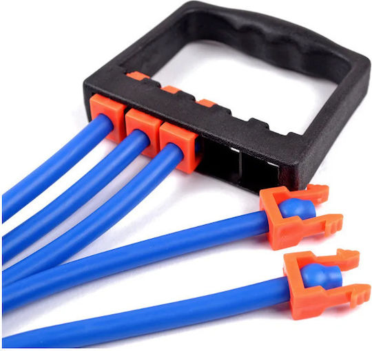 5-Strang-Widerstandsband Siks Gym-Workouts Gummi Blau