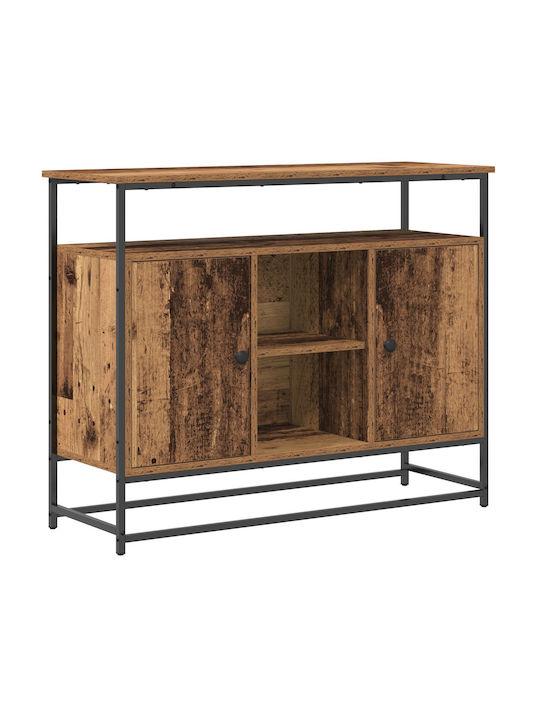 Bufet din Lemn & Metal Maro 100x35x80cm