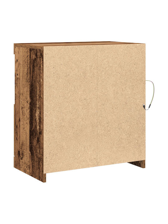 Sideboard made of Solid Wood Old Wood 60.5x37x67cm