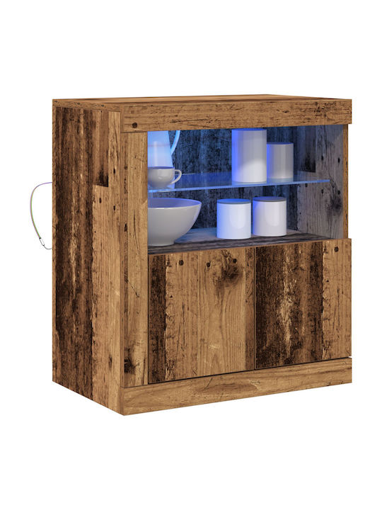 Sideboard made of Solid Wood Old Wood 60.5x37x67cm