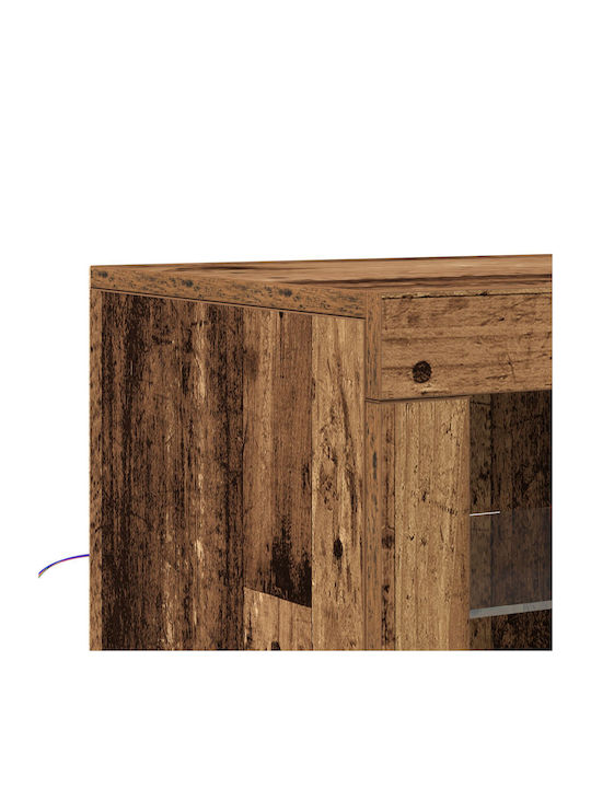 Sideboard made of Solid Wood Old Wood 60.5x37x67cm