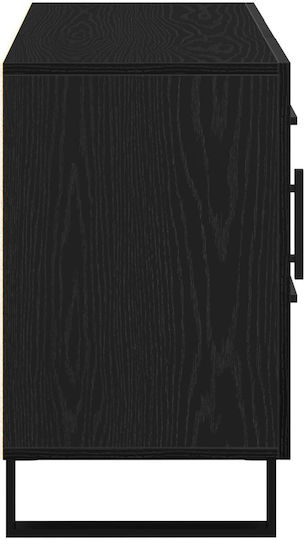 Мебели за съхранение с чекмеджета Black Oak 100x36x60см
