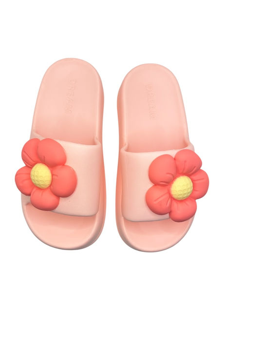 Frauen Flip Flops mit Plattform in Rosa Farbe