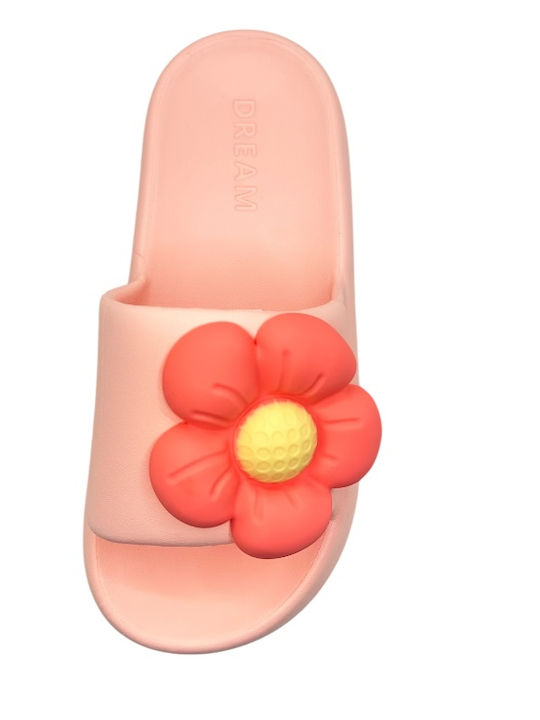 Frauen Flip Flops mit Plattform in Rosa Farbe