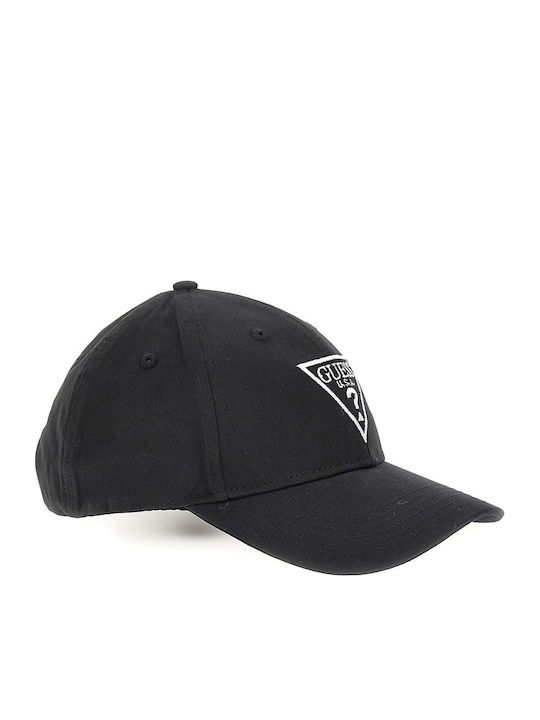 Guess Καπέλο Basket Cap Jet Black A996