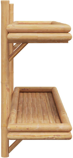 Raft Bambus 100x26x60cm