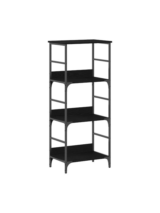Bibliothek Schwarz Eiche 50x33x117,5cm