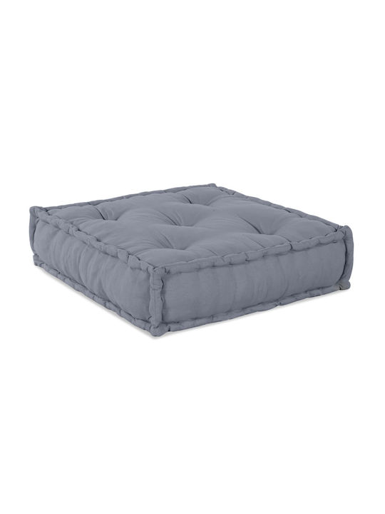 Bean Bag Sofa Poof Gray 70x70x54cm