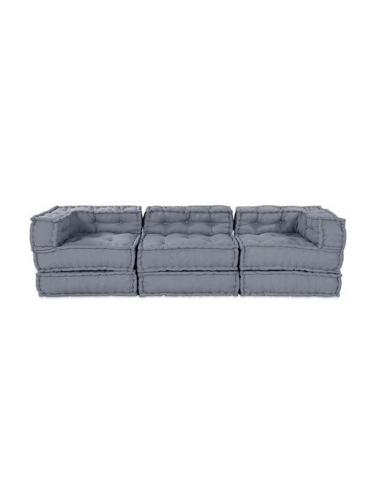 Bean Bag Chair Waterproof Gray 70x70x54cm
