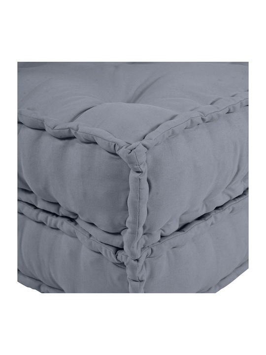 Bean Bag Sofa Poof Gray 70x70x54cm