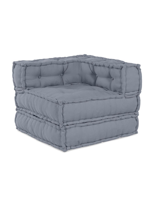Bean Bag Chair Waterproof Gray 70x70x54cm