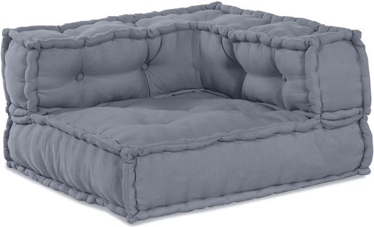 Bean Bag Chair Waterproof Gray 70x70x54cm