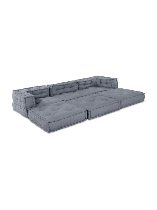 Bean Bag Chair Waterproof Gray 70x70x54cm