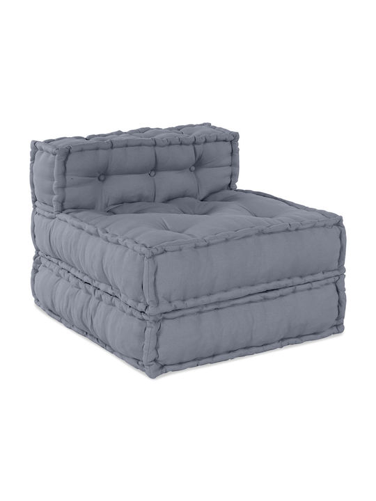 Bean Bag Chair Waterproof Grey 70x70x36cm