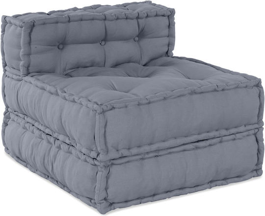 Bean Bag Chair Waterproof Grey 70x70x36cm