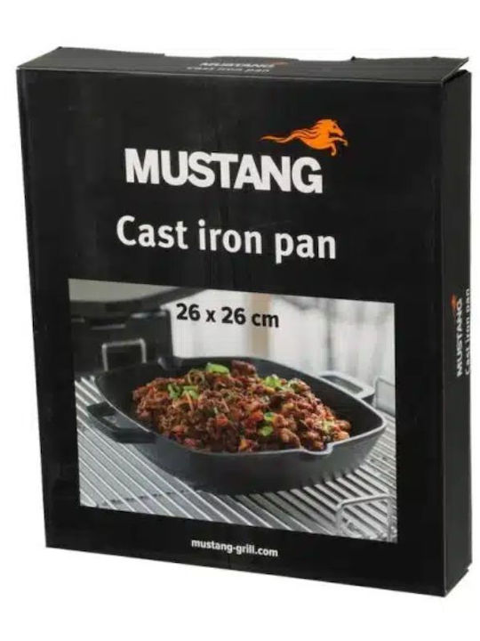Mustang Pan aus Gusseisen 26cm