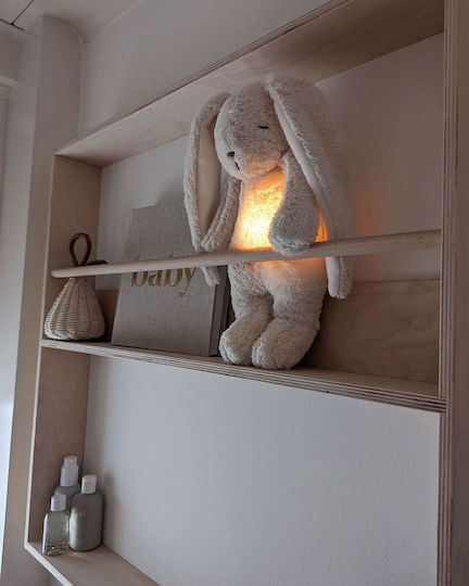 Moonie Animăluț The Humming Bunny din Țesătură Cu senzor de plâns pentru 0++ Luni