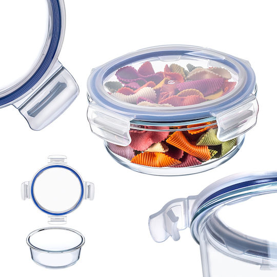 Kadax Cutie pentru Mâncare Sticlă Transparent 620ml 1buc