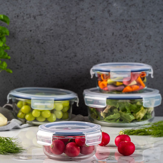 Kadax Glass Lunch Box Transparent 400ml