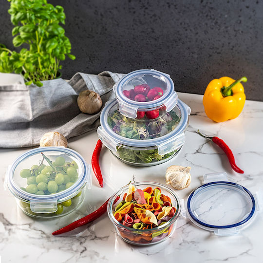 Kadax Glass Lunch Box Transparent 400ml
