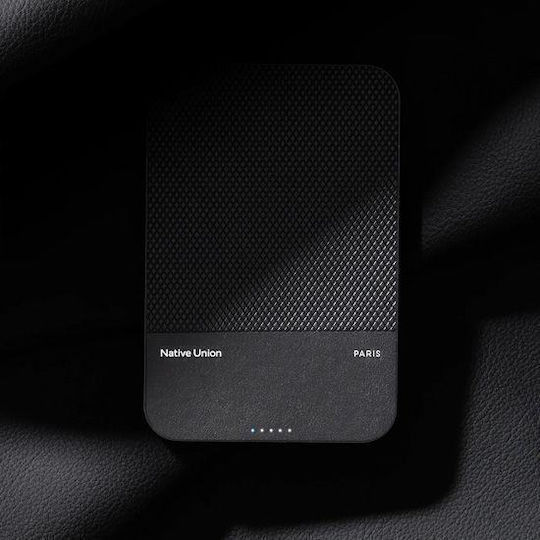 Native Union (Re)Classic MagSafe Power Bank 10000mAh 15W με Θύρα USB-C Power Delivery Μαύρο