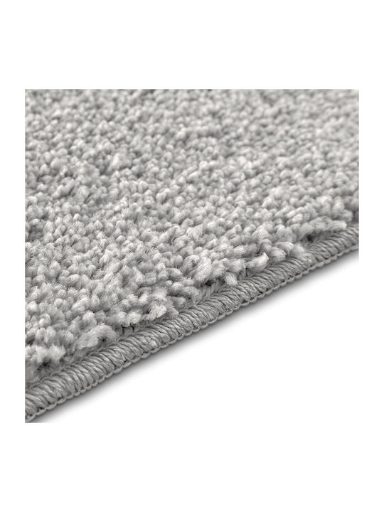 vidaXL Αντιολισθητικό Σετ Πατάκια Μπάνιου Microfiber 4019855 Γκρι 2τμχ